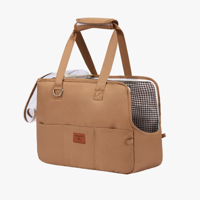 Bolso transportín transpirable para mascotas