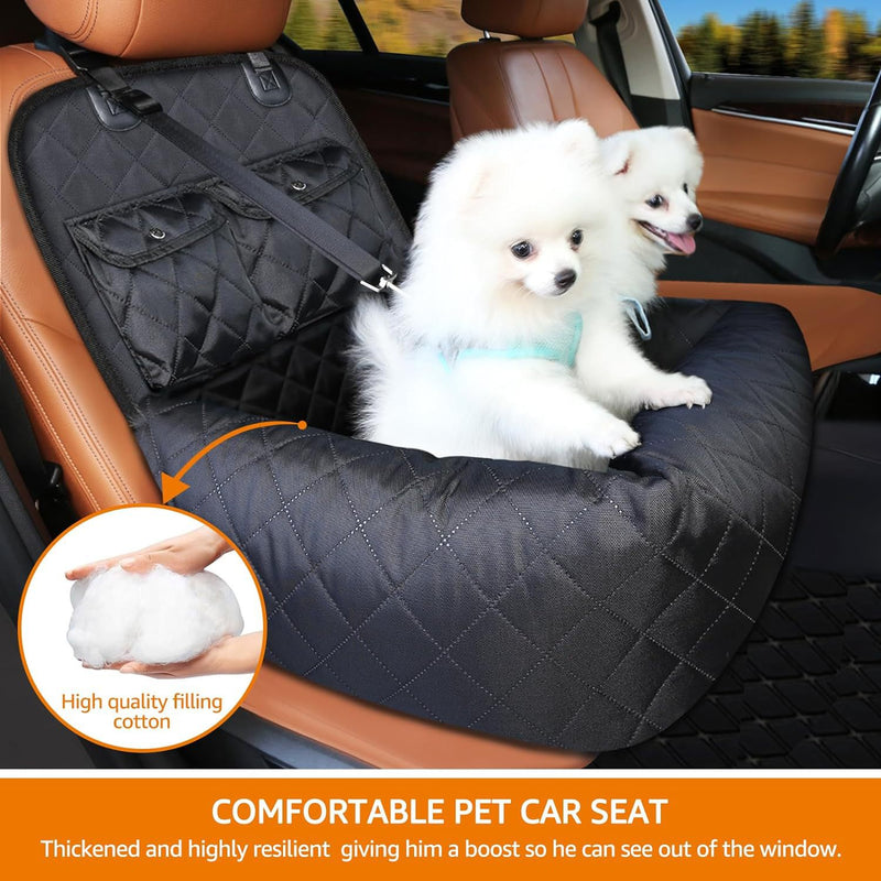 Asiento elevador de coche para perros, impermeable