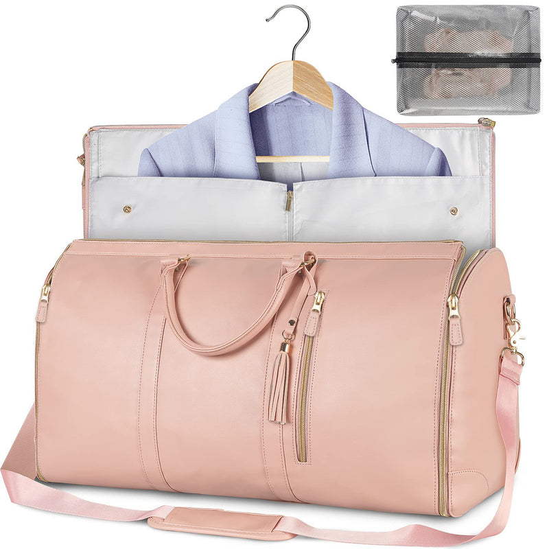 Bolsa de viaje portatrajes plegable 2 en 1 con bandolera